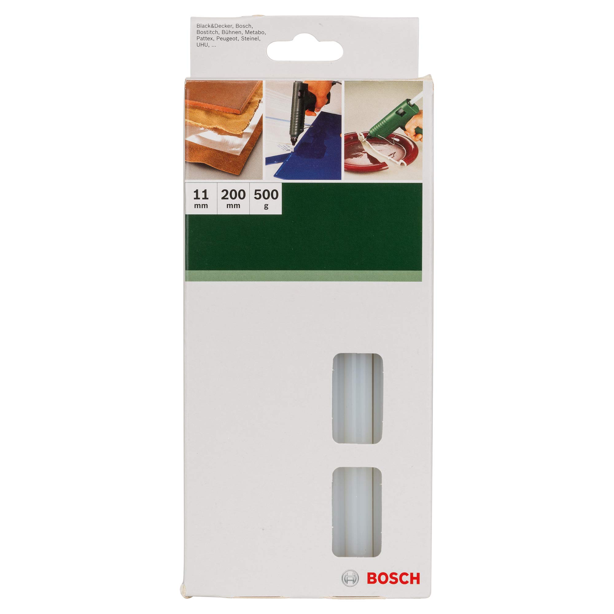 Bosch 26x Bâtonnets Colle Transparente 11x200 mm 500g