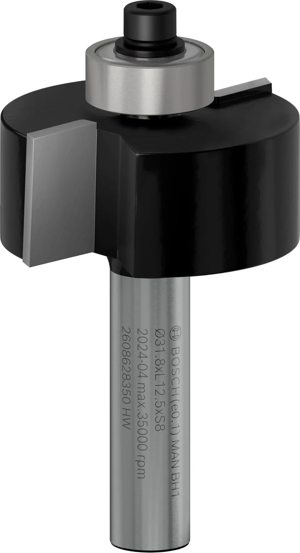 Bosch PRO fraise à feuillurer 8 mm bois dur tendre