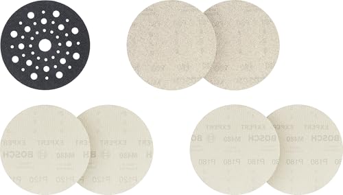 Bosch Expert M480 kit 7 filets ponçage 125 mm bois
