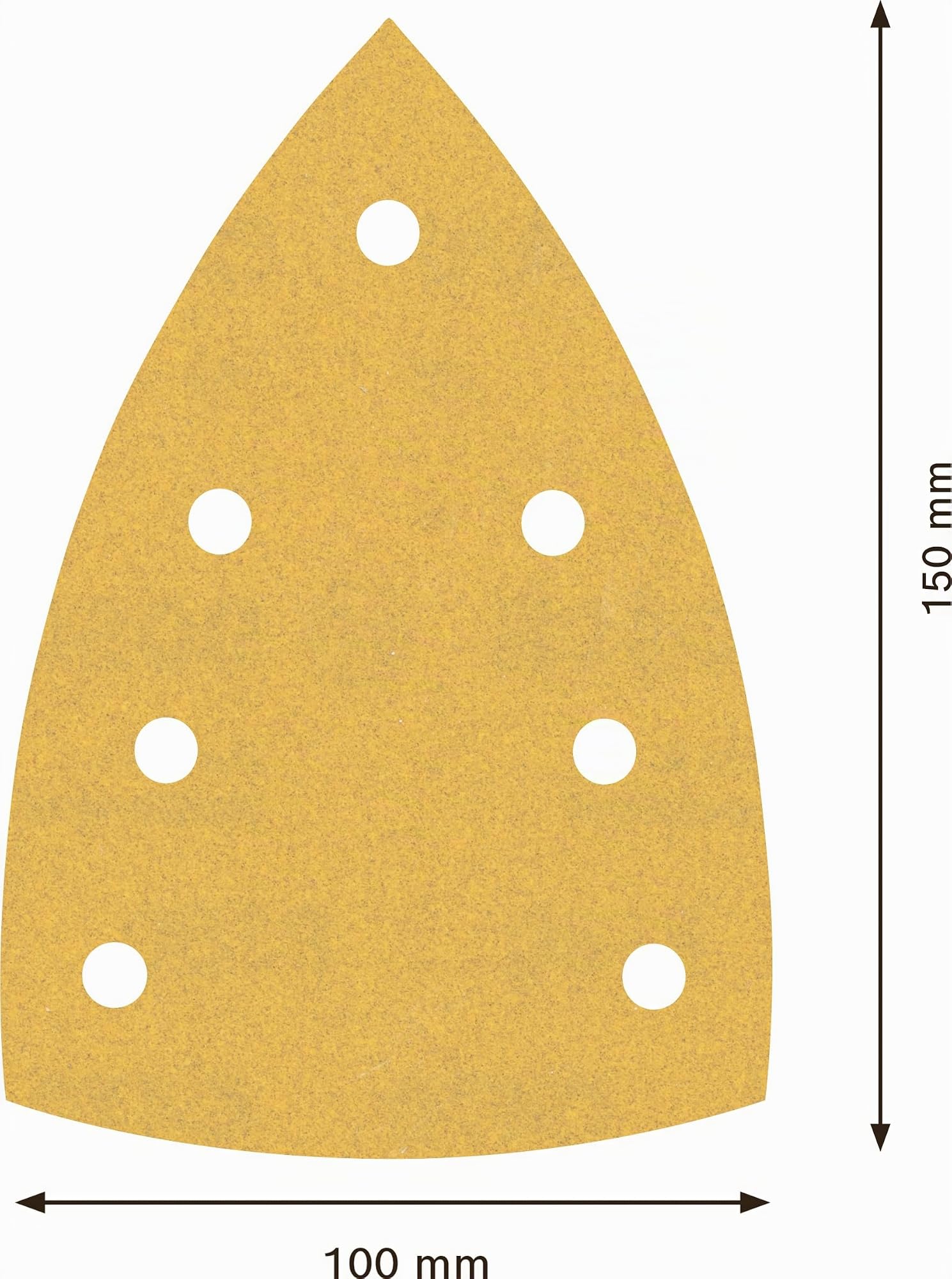 Bosch Expert C470 feuilles abrasives 100x150 G180 x10