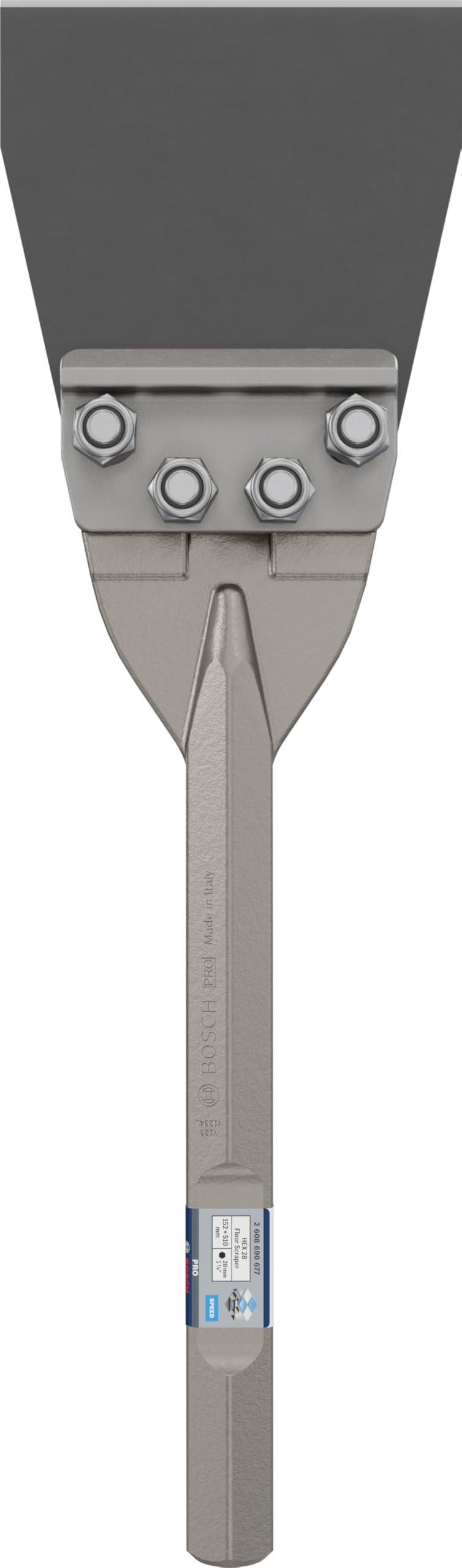 Bosch Pro HEX 28 grattoir sol 152x510 mm acier
