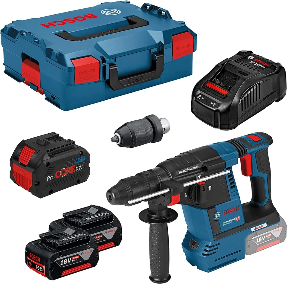 Bosch GBH 18V-26 F perforateur SDS-Plus 18V 2x5Ah