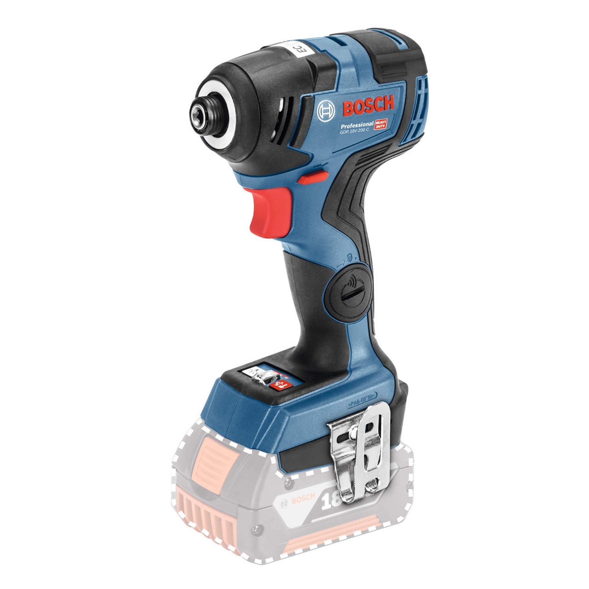 Bosch GDR 18V-200 C Visseuse à Chocs 18V Solo L-BOXX