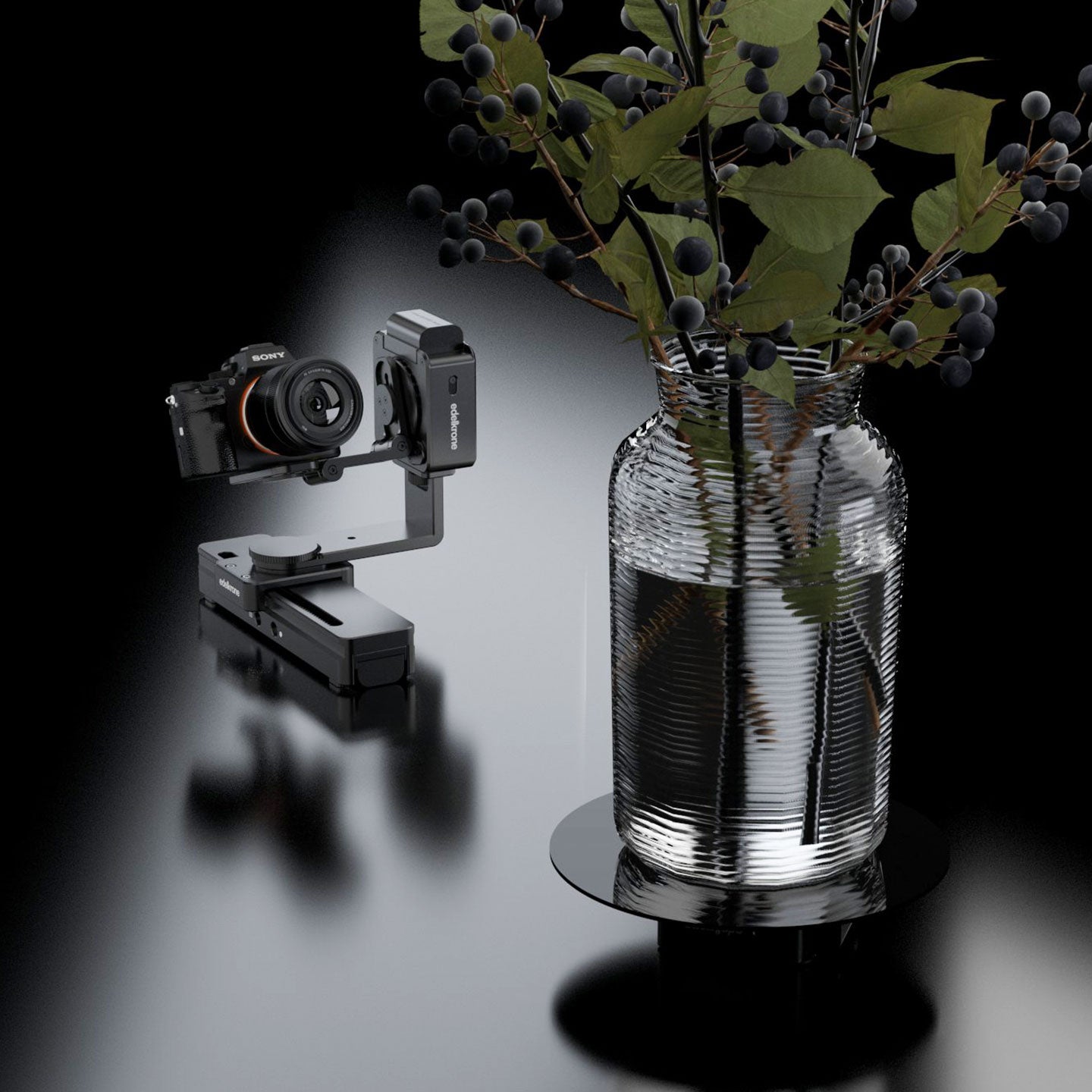 Edelkrone PackShot GO bundle vidéo produit motorisé