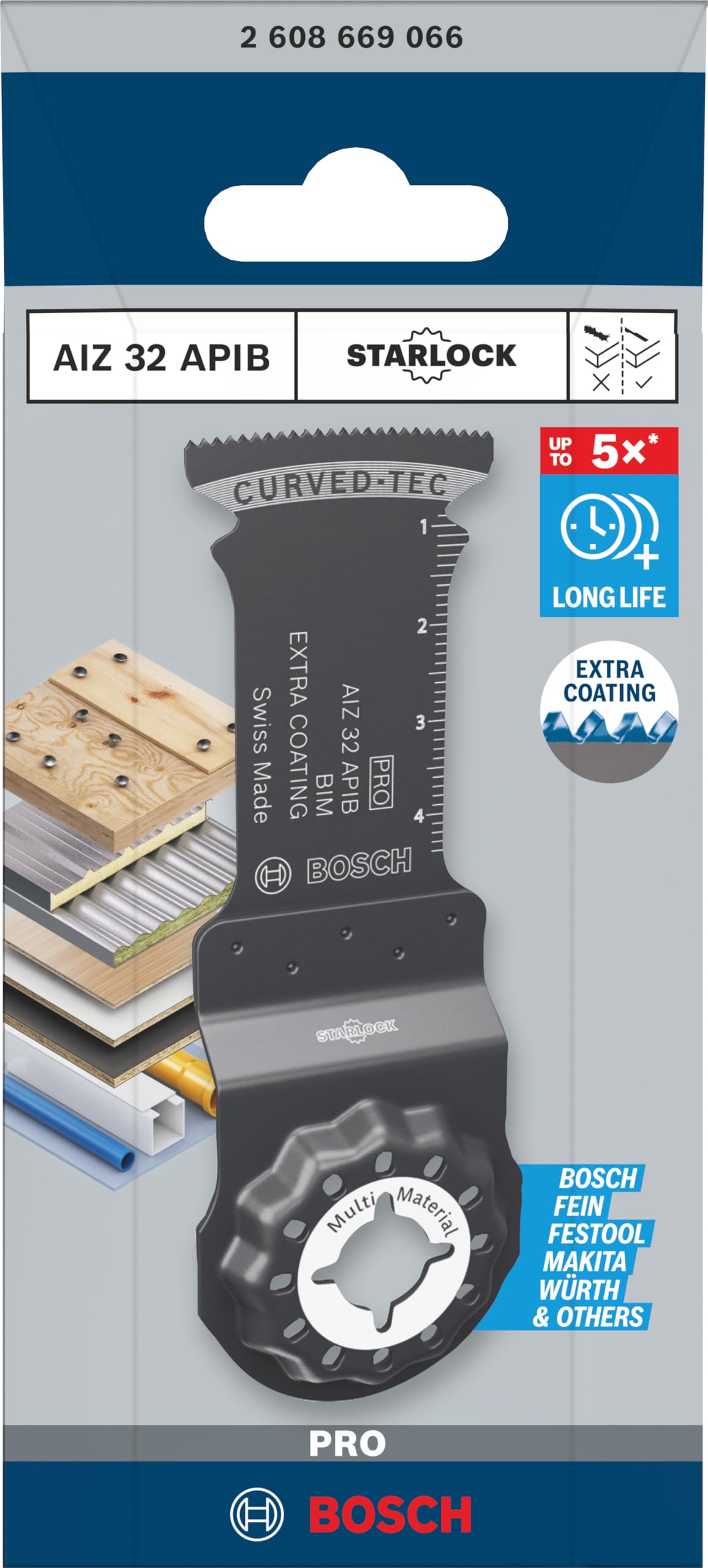 Bosch PRO AIZ 32 APIB lame multifonction 1 pc 32 mm