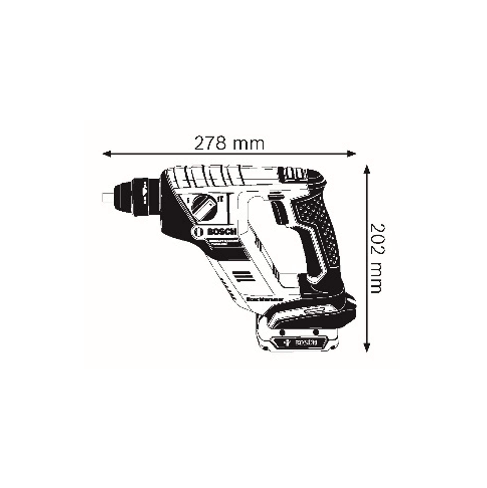 Bosch GBH 18 V-Li perforateur sans fil SDS-plus 18V nu