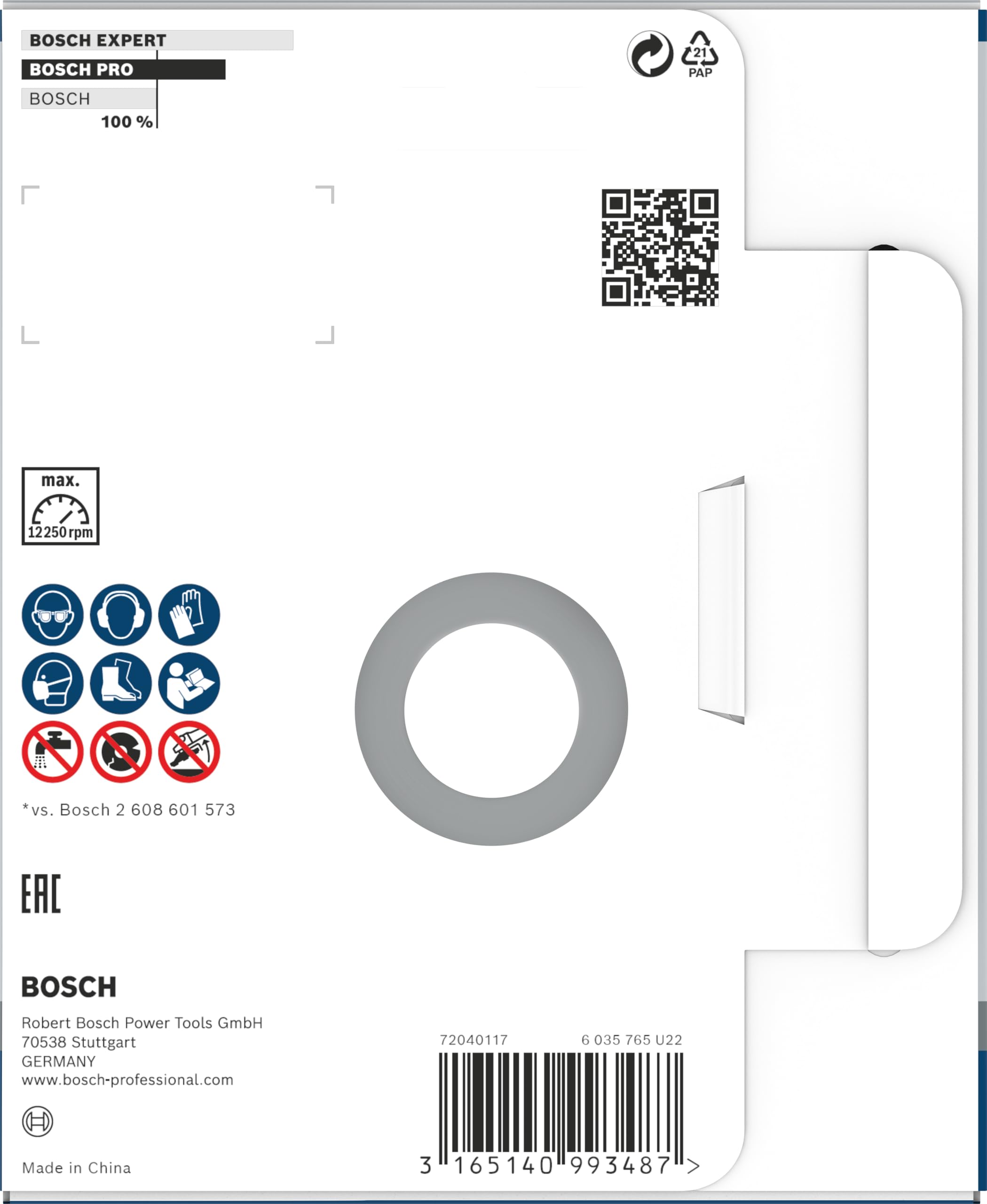 Bosch PRO Concrete Meule assiette 125mm béton