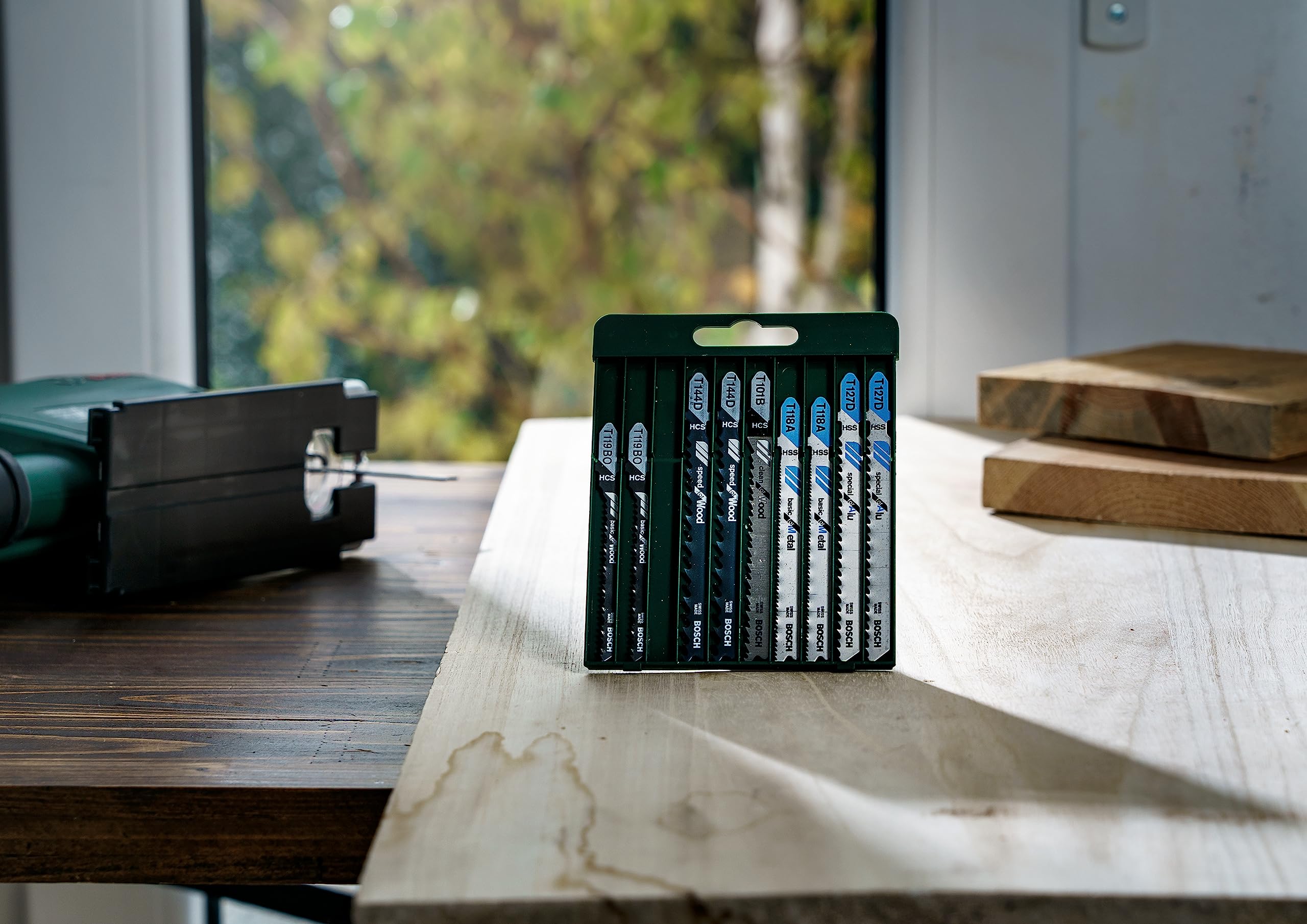 Bosch Wood and Metal Jeu lames scie sauteuse 10 pièces