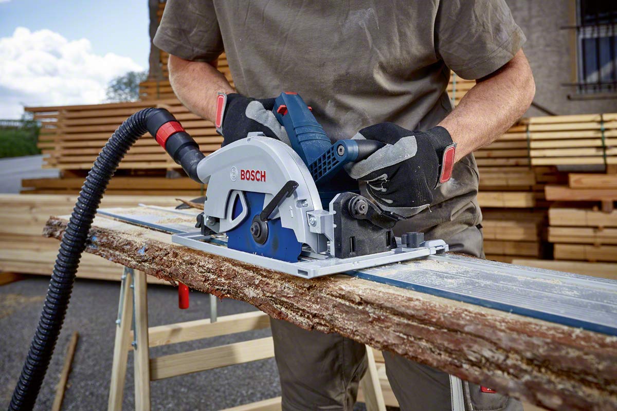 Bosch Scies scie circulaire GKS 18V-68 GC 18V rail L-BOXX