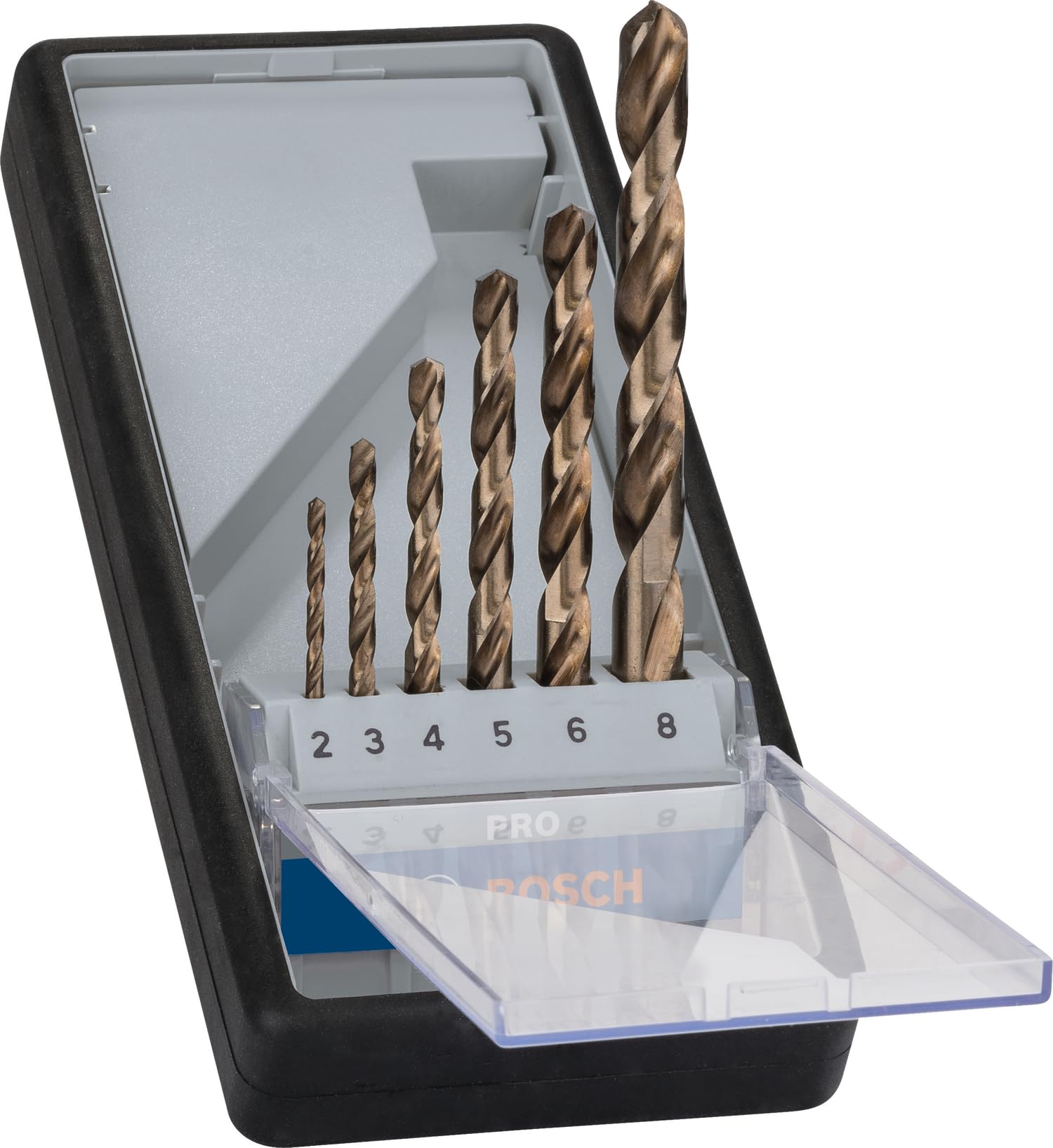 Bosch Forets coffret PRO Inox HSS-Co 10 pces 1-10 mm