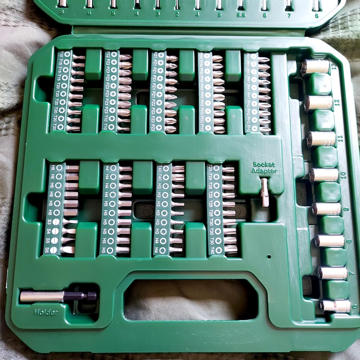 Bosch Sets combinés Grand 136 pièces coffret perçage vissage
