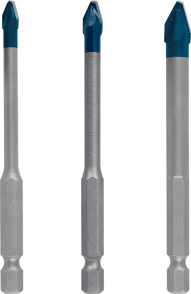 Bosch EXPERT HEX-9 foret carrelage kit 5/6/8 mm 3 pièces