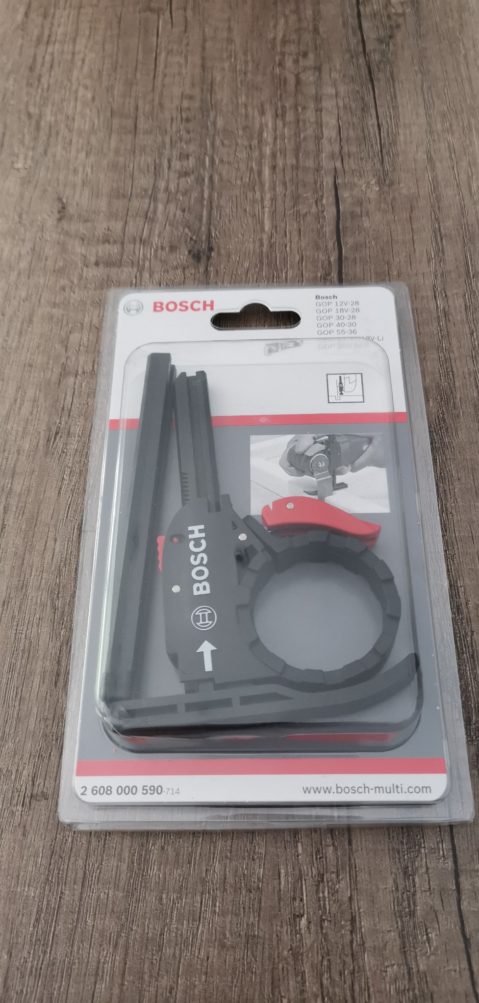 Bosch Expert butée profondeur lame segment plongeante Starlock