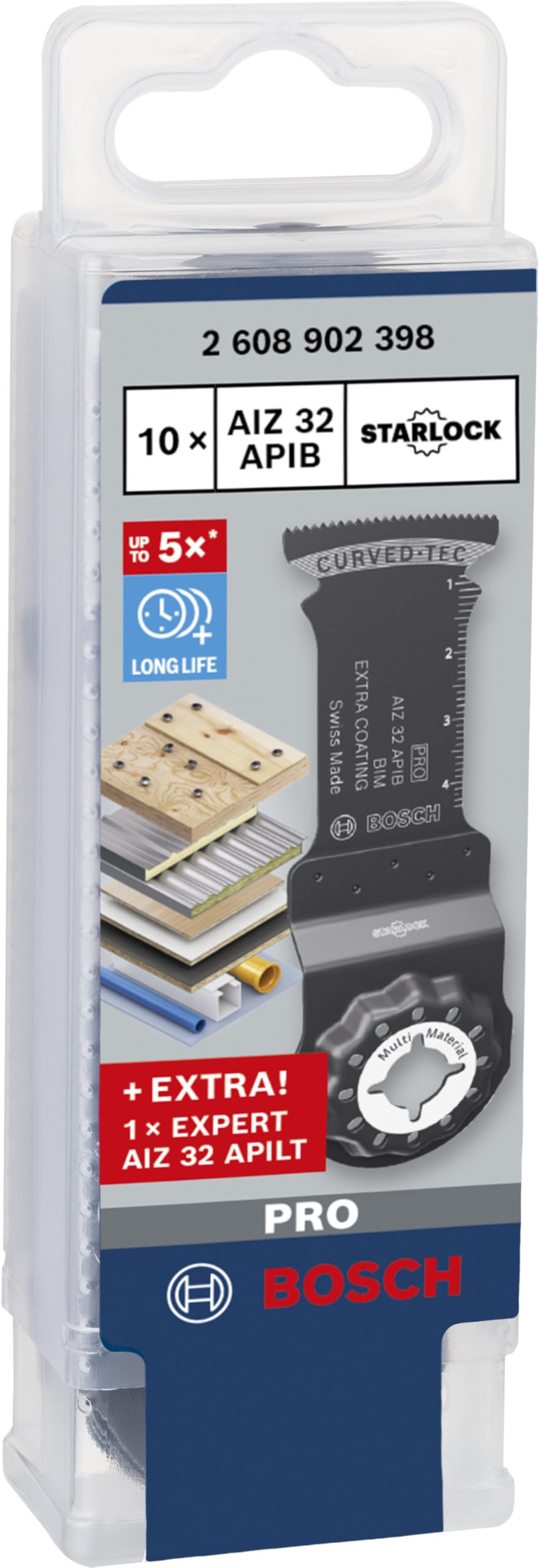 Bosch PRO AIZ 32 APIB lame outil multifonction 11 pièces
