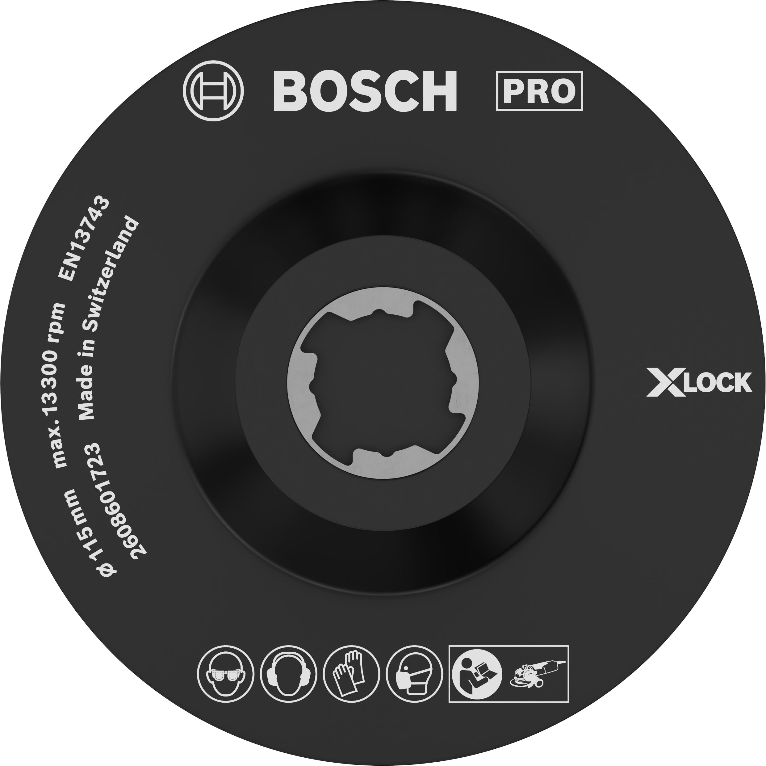 Bosch 2608601724 plateau ponçage X-LOCK Ø 125 mm