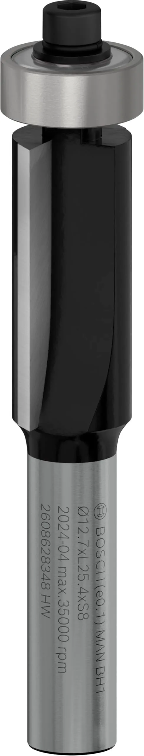 Bosch Fraise à araser 8 mm 12,7x25,4 mm carbure bois