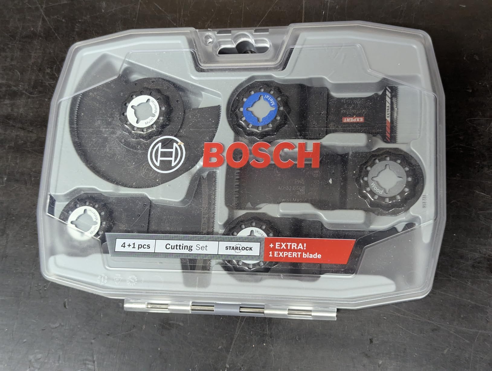 Bosch Cutting coffret lames Starlock 5 pièces inox