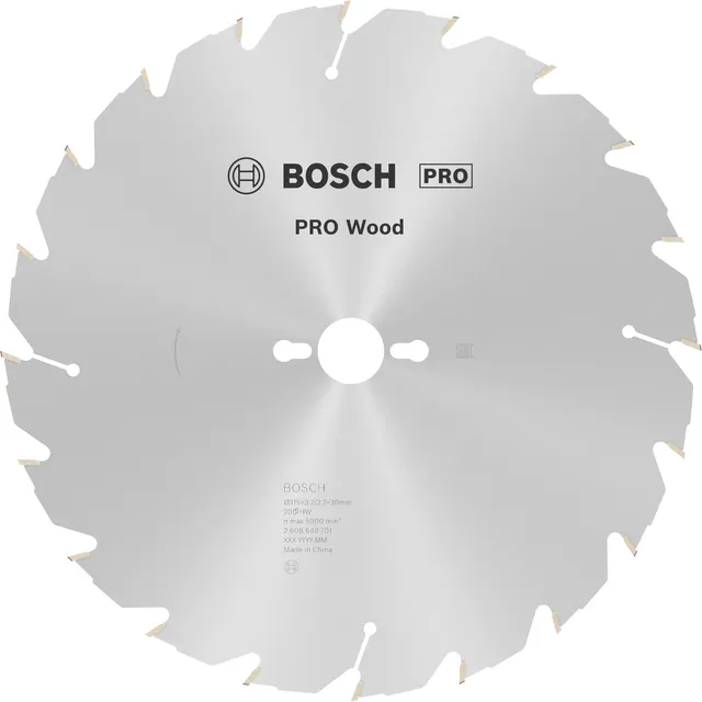 Bosch Pro Wood 315 mm lame scie circulaire stationnaire