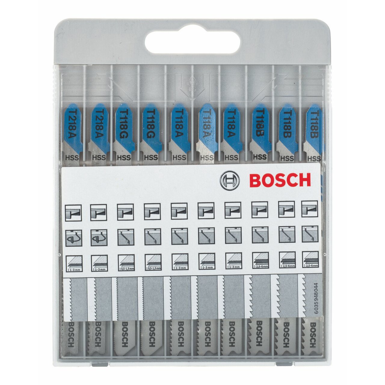 Bosch X-Pro Line lame scie sauteuse métal x10 tôle