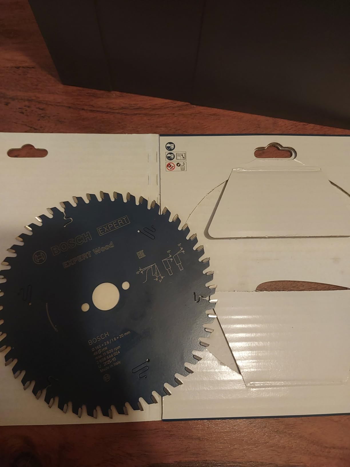 Bosch EXPERT Wood lame scie circulaire 165 mm 48 dents