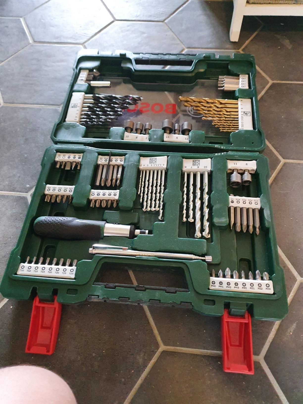 Bosch V-Line coffret forets embouts 91 pièces titane