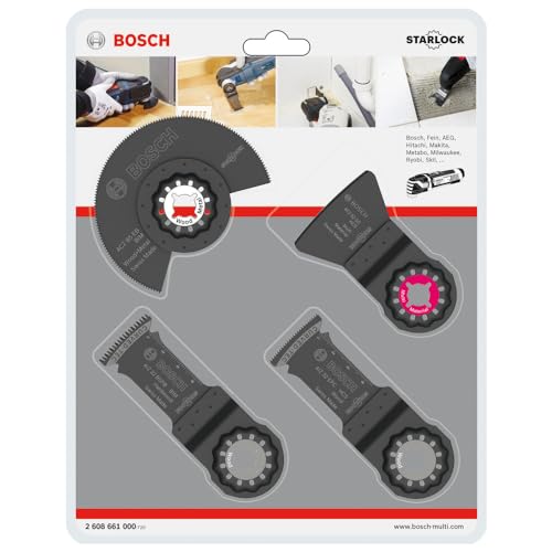 Bosch Starlock kit menuiserie 4 pces bois parquet