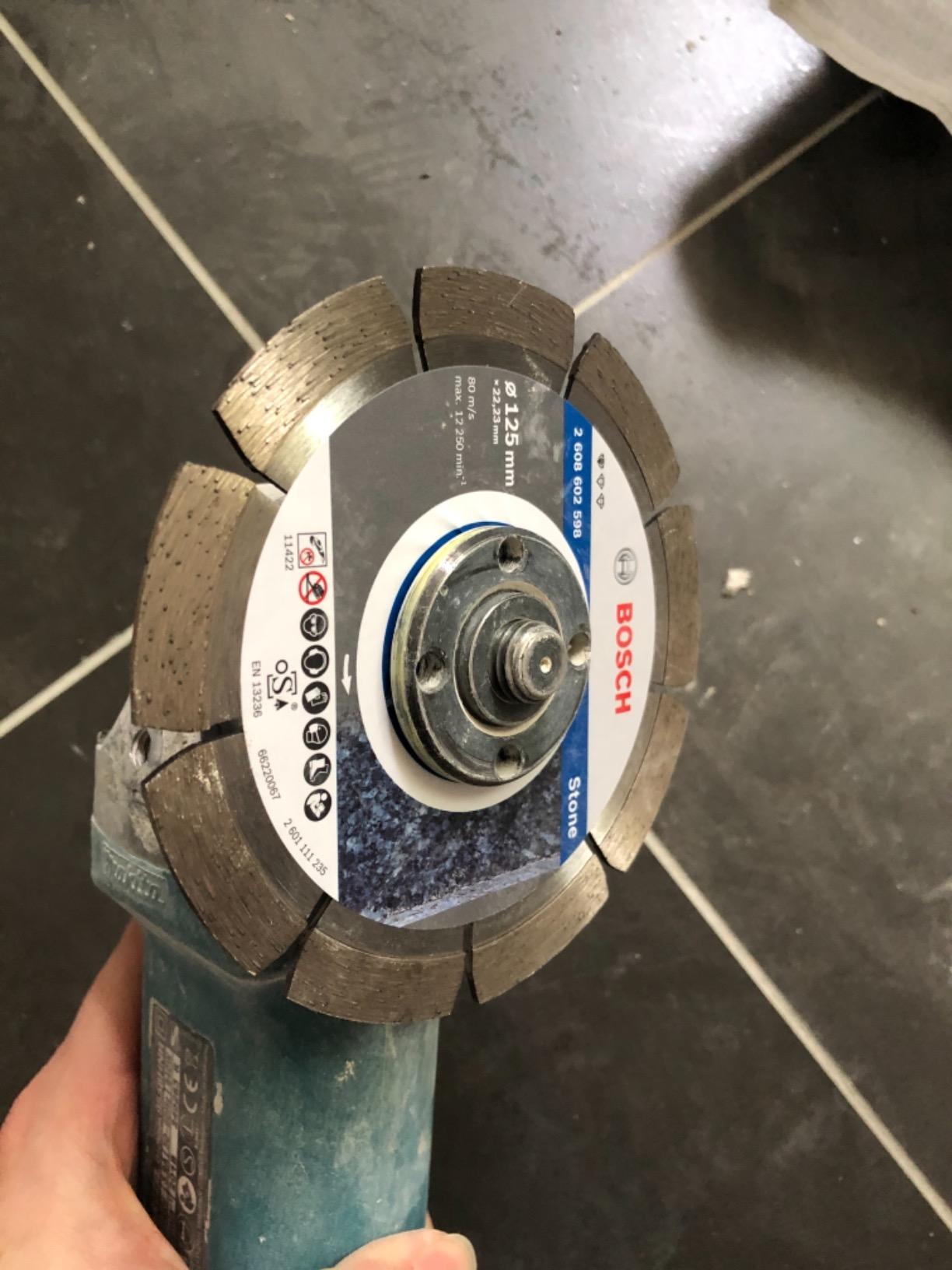Bosch Standard for Stone disque diamant pierre 125 mm