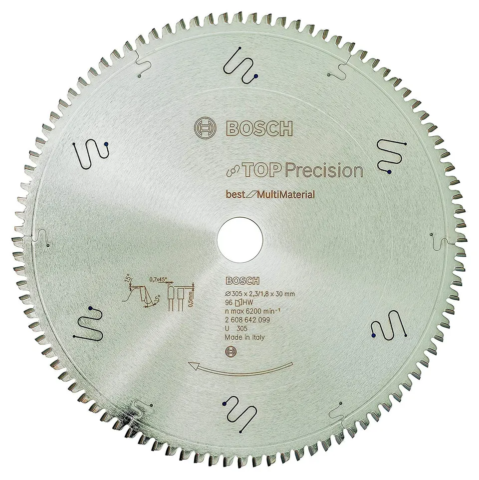 Bosch 2608642099 lame scie circulaire 305 mm 96 dents