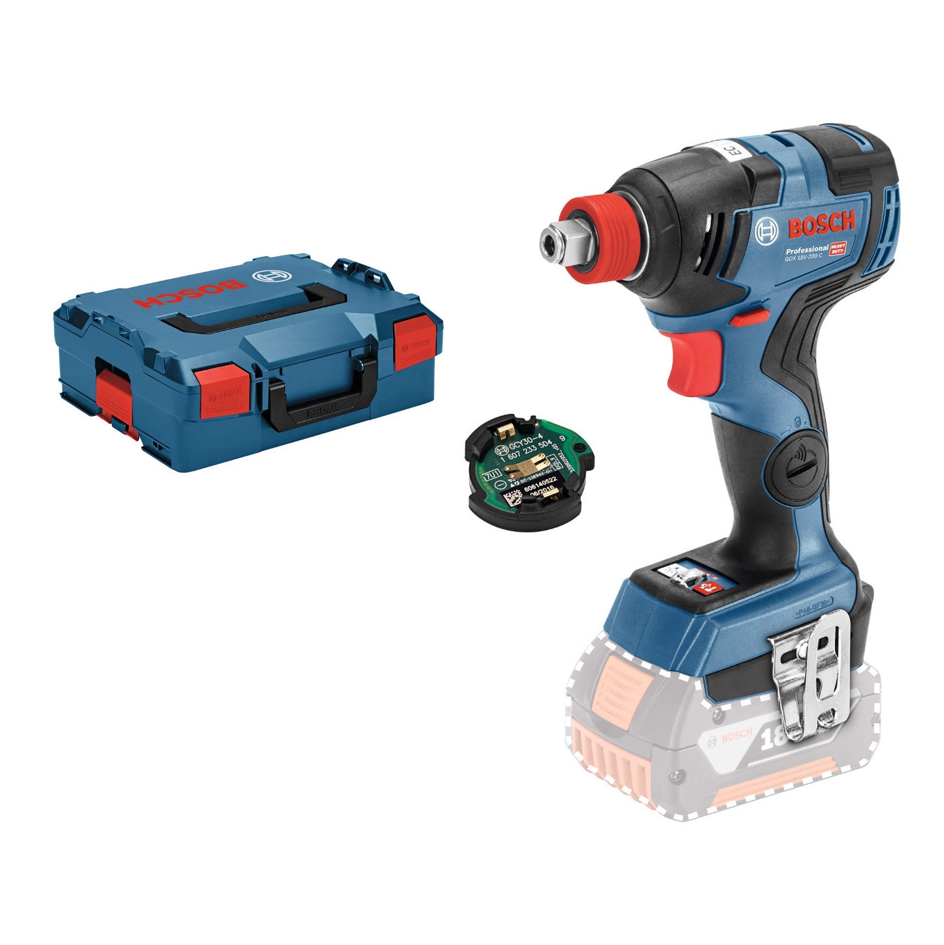 Bosch Professional GDX 18V-200 C visseuse à chocs L-BOXX