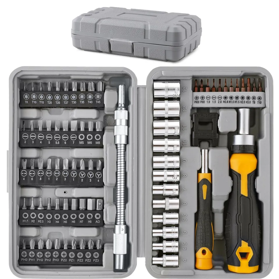 Hi-Spec Screwdriver Bit Sets Coffret Embouts 79 Pièces