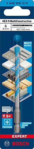 Bosch EXPERT HEX-9 Foret Multi Construction 6 mm