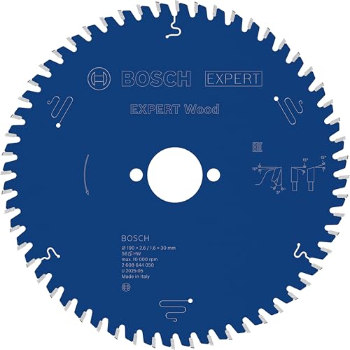 Bosch EXPERT Wood lame scie circulaire 190x30 mm T56 bois