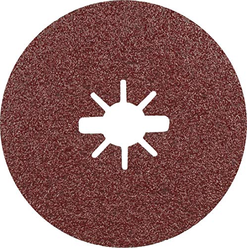 Bosch Expert R781 disque fibre Ø125 grain 60 lot 25 métal