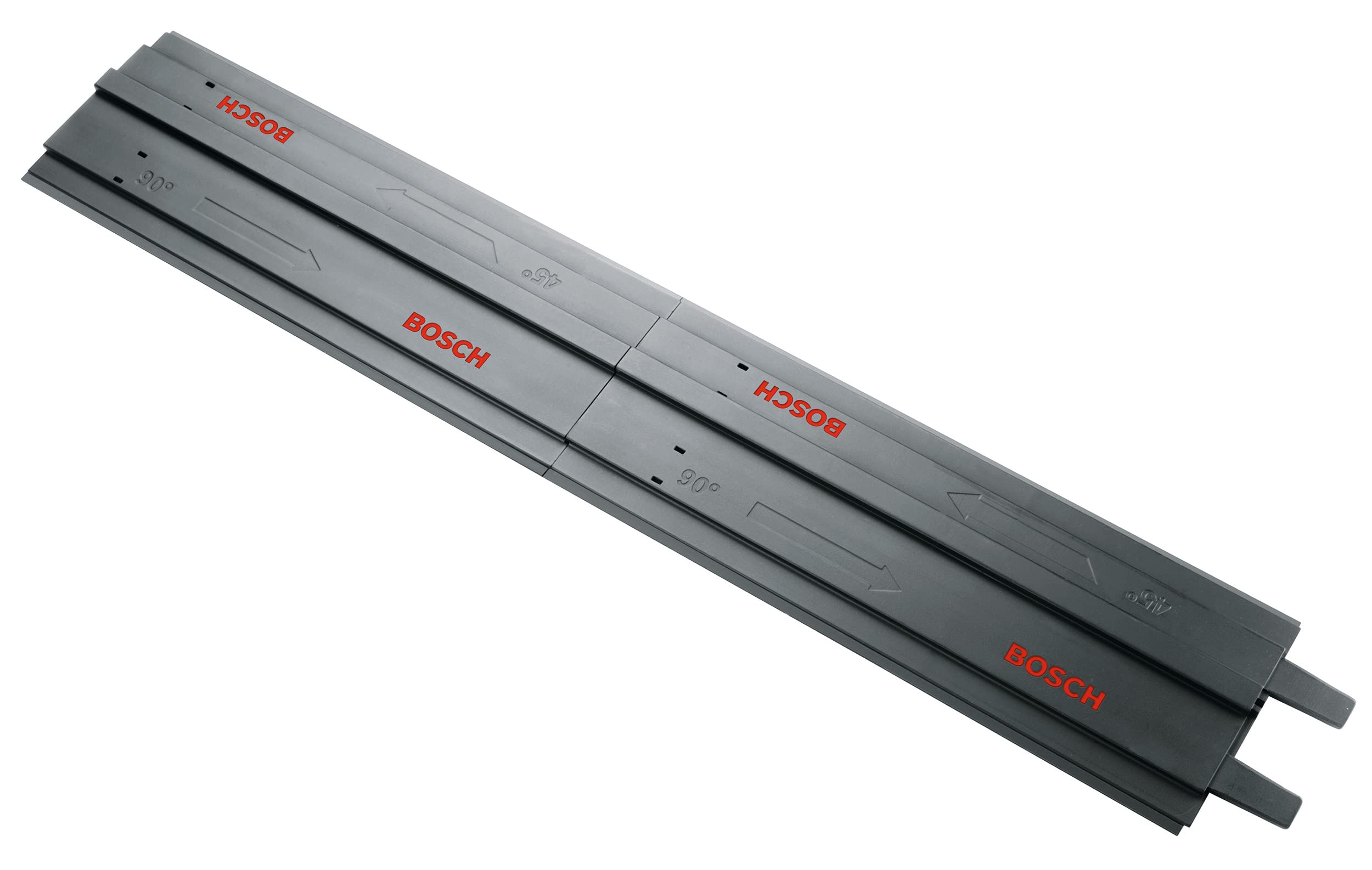 Bosch rails guidage 2x350 mm pinces pour PKS 55A/66A