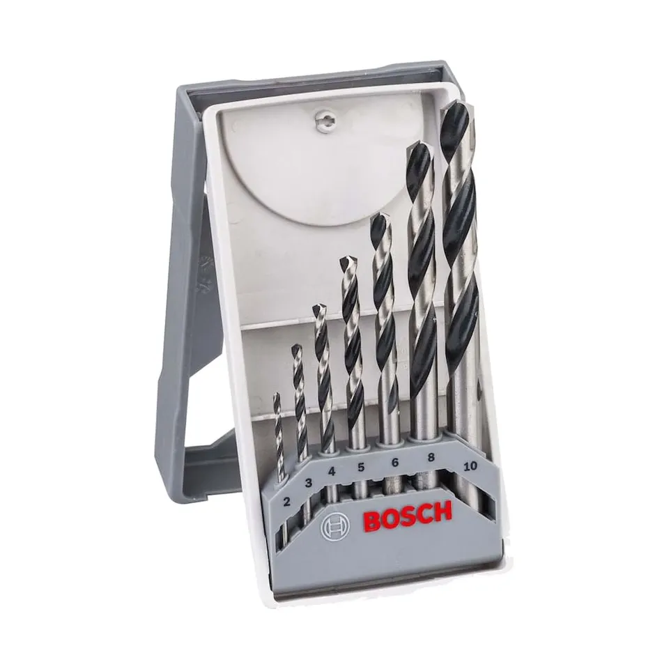 Bosch HSS PointTeQ set 7 forets Mini X-Line 2-10 mm