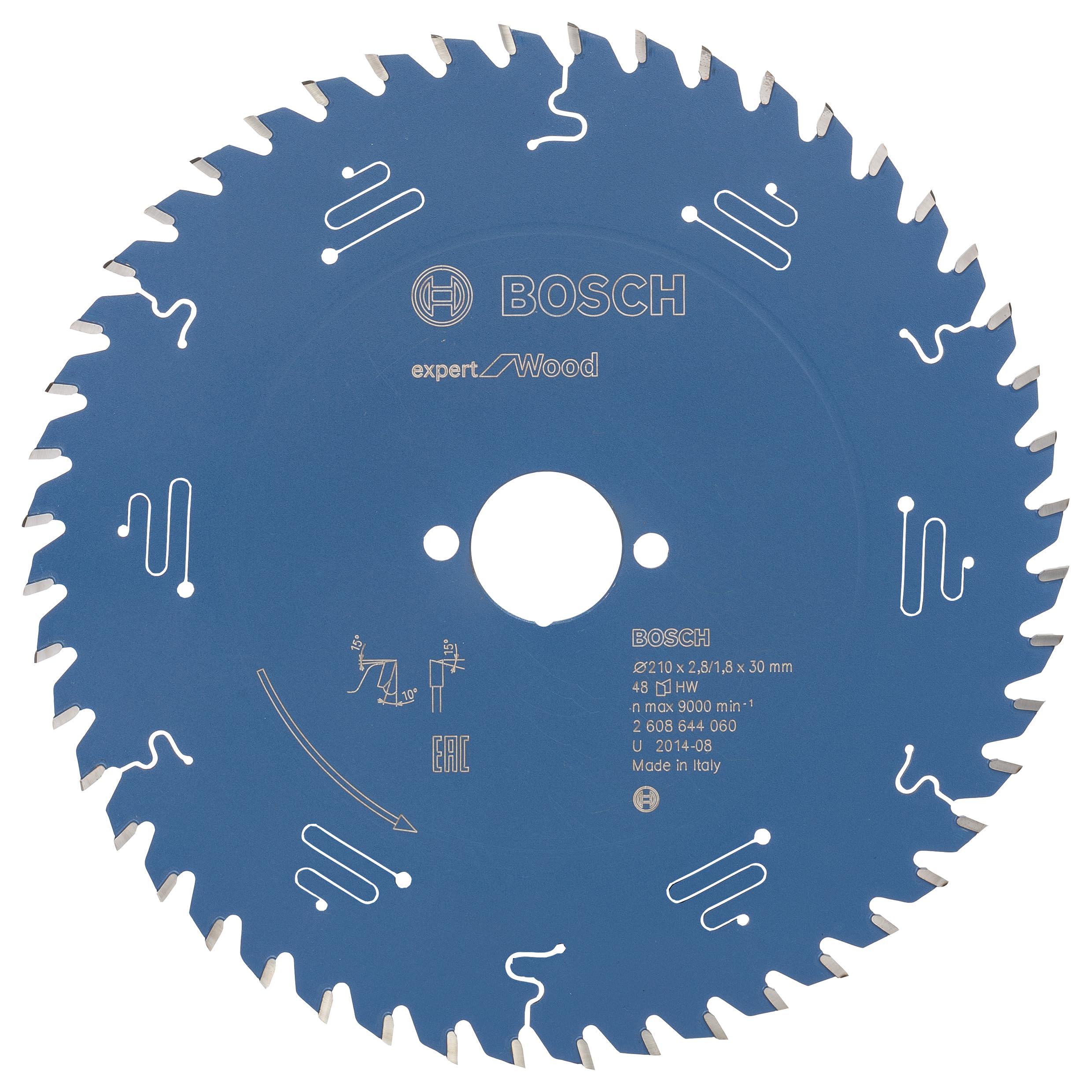 Bosch EXPERT Wood lame scie circulaire 300x30mm 72 dents