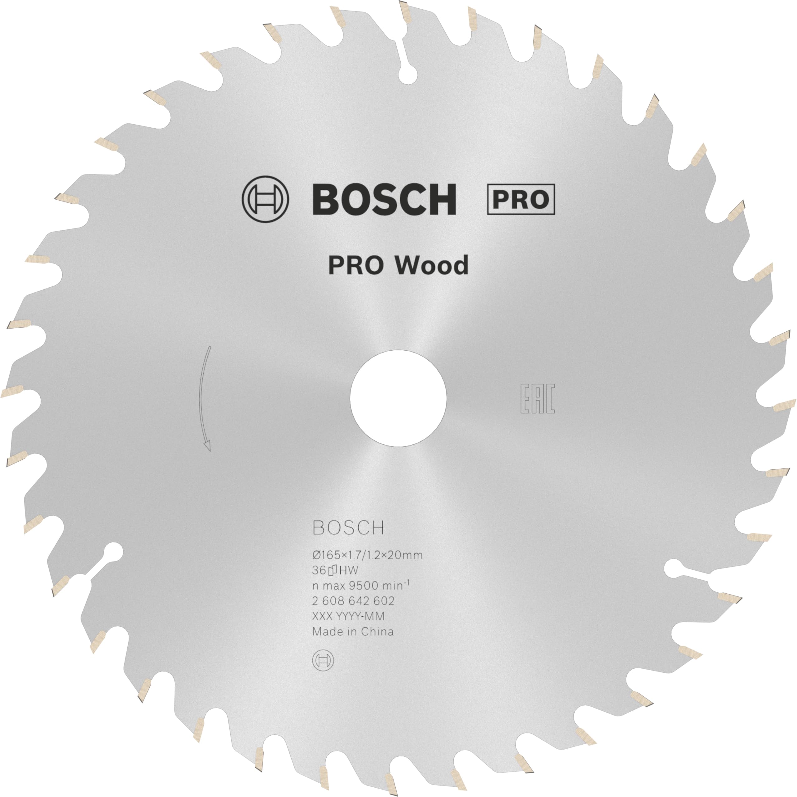 Bosch Optiline Wood lame circulaire 165 mm 36 dents