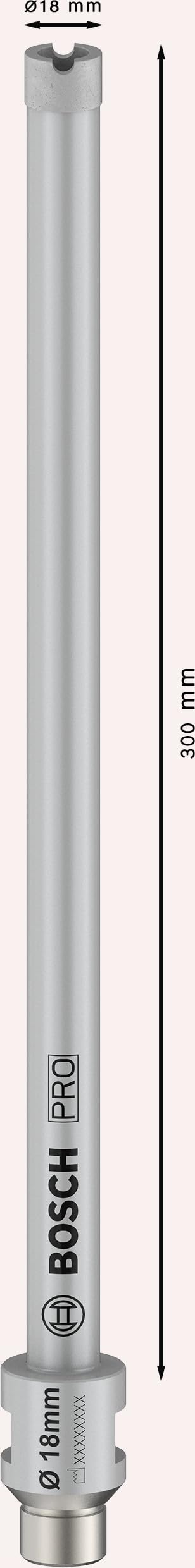 Bosch PRO Core Cutter wet couronne diamant 18x300 mm