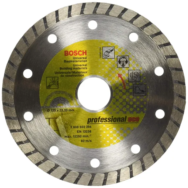 Bosch Standard Universal Turbo disque diamant 125 mm
