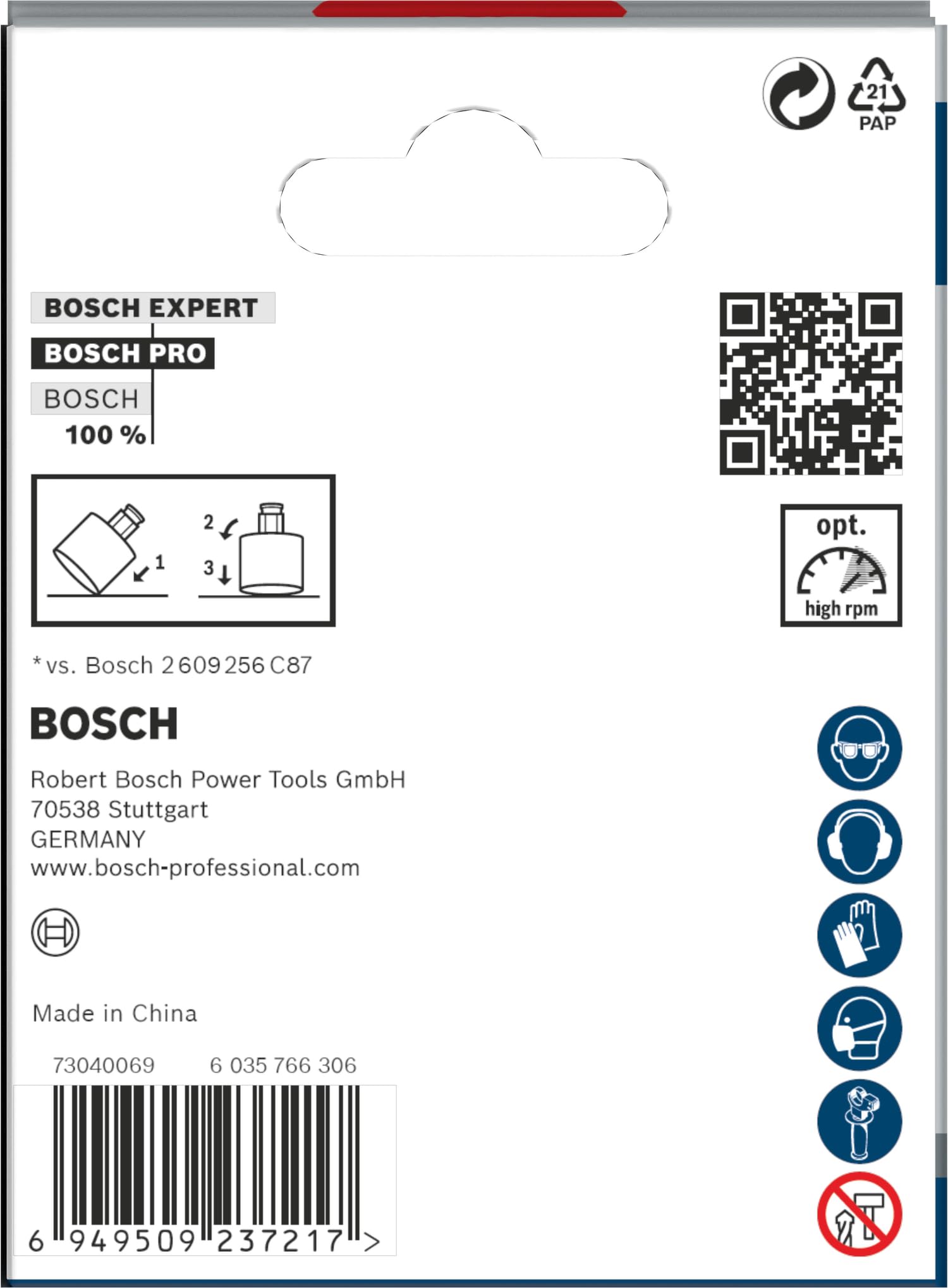Bosch Forage diamant PRO Tile scie trépan 68 mm carrelage