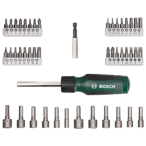 Bosch coffret vissage 46 pièces PH PZ Torx douilles