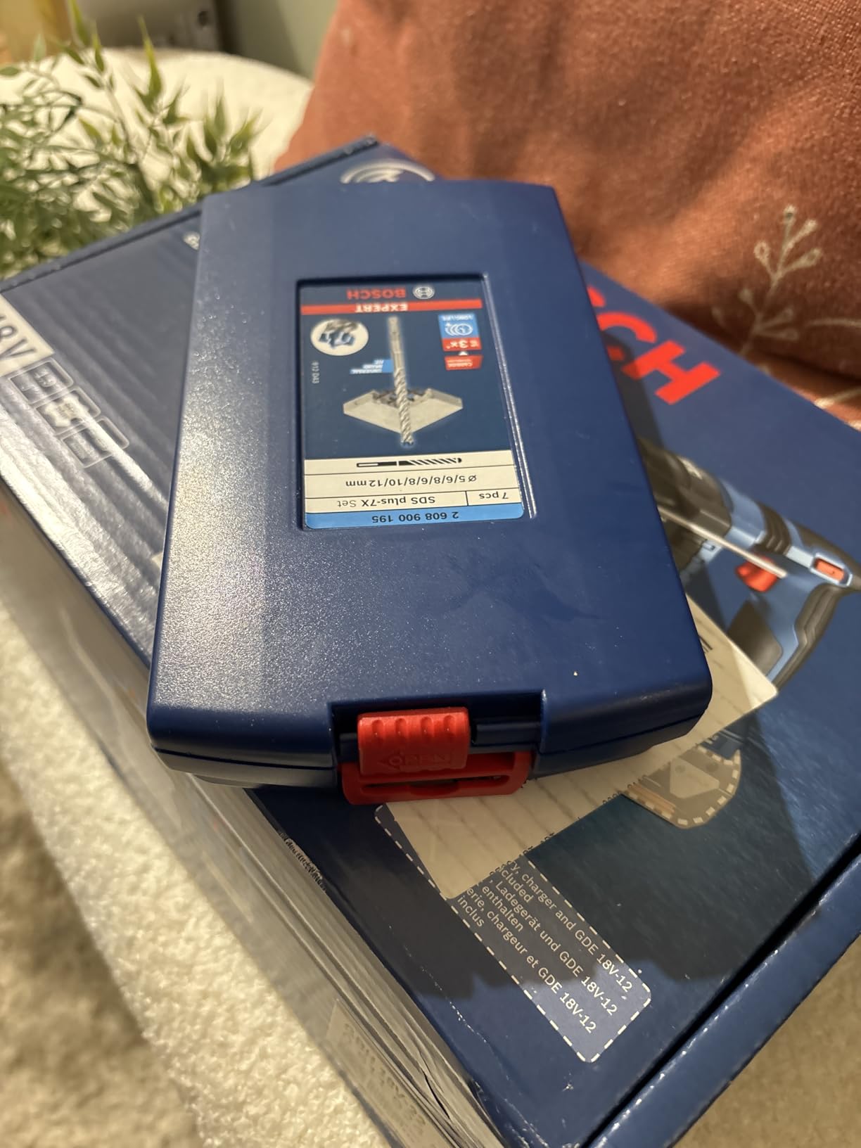 Bosch Expert SDS Plus-7X coffret 7 forets béton 5-12 mm