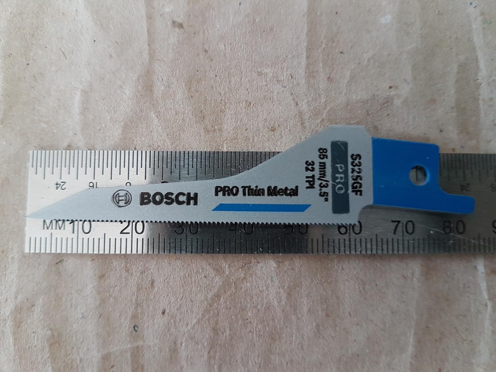 Bosch PRO Thin Metal S325GF lame scie sabre 85 mm lot 5