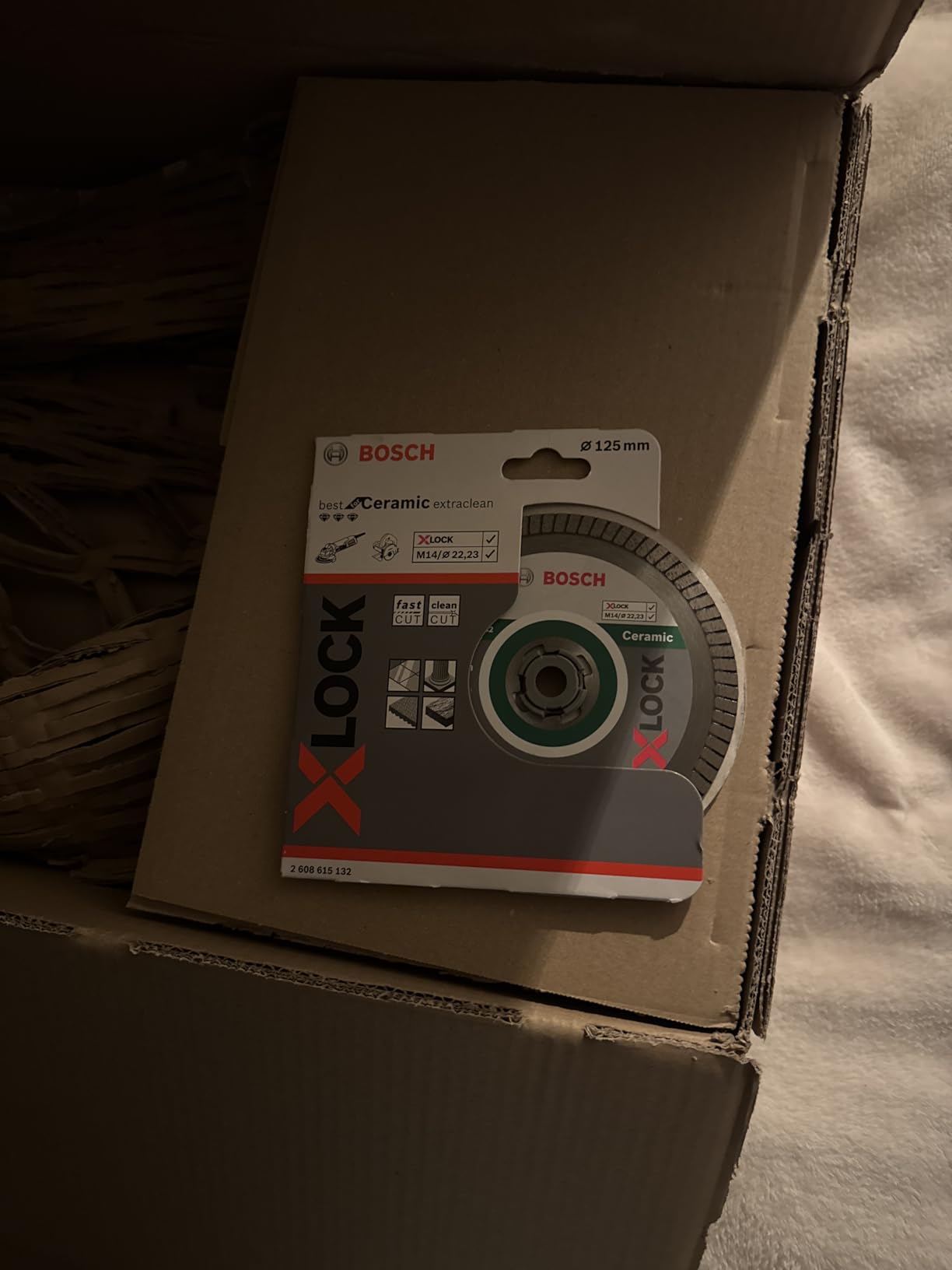 Bosch PRO Ceramic disque diamant X-Lock 125 mm