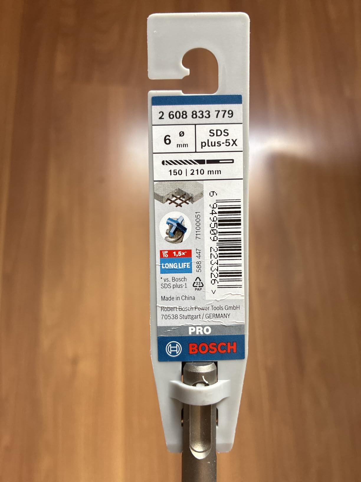 Bosch Pro SDS plus-5X foret béton carbure 4 taillants