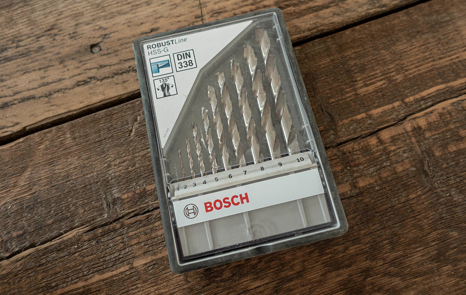 Bosch Forets coffret PRO Metal HSS-G 7 pcs acier