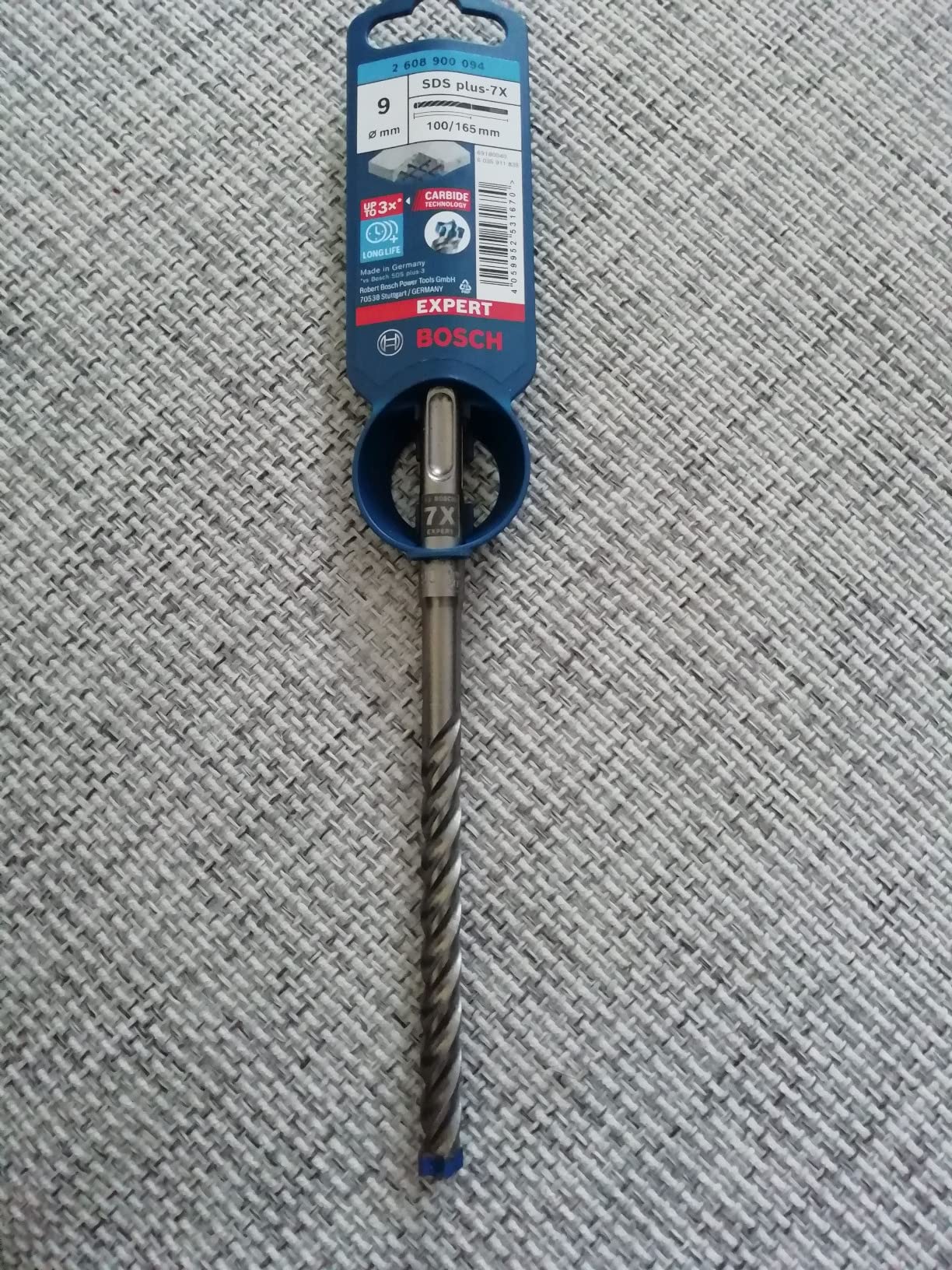 Bosch EXPERT SDS plus-7X foret béton 9x165 mm 1 pc