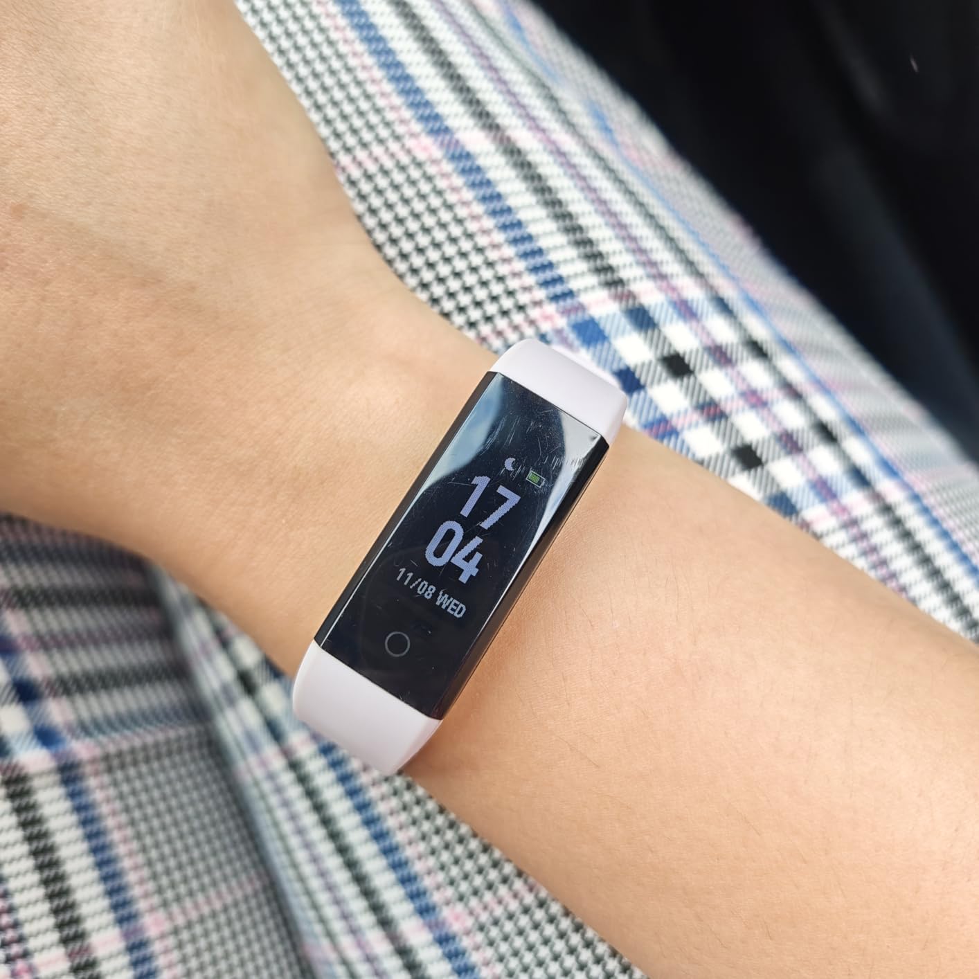 GRV montre podomètre marche rose non connectée sans Bluetooth