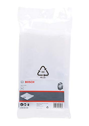 Bosch GAS 15 PS sac aspirateur lot de 5 plastique 8 L