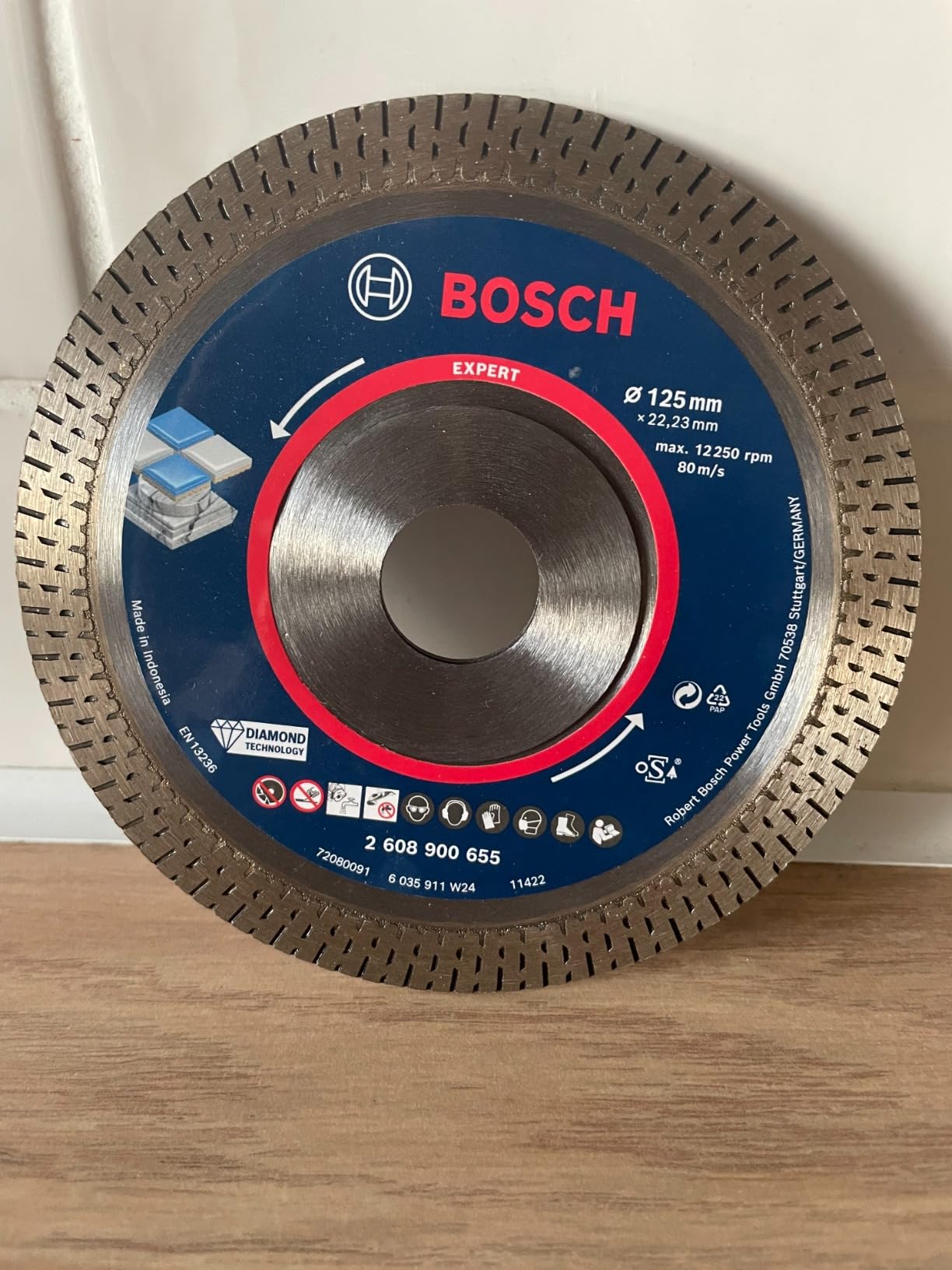 Bosch Expert HardCeramic disque diamant 125 mm carrelage dur
